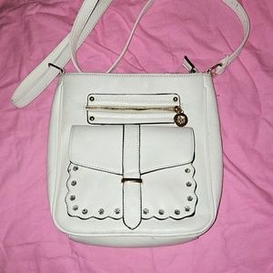 White and gold purse!